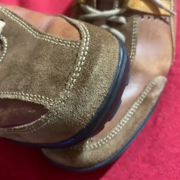 Cole Haan brown leather suede men’s sneakers - Picture 6 of 7